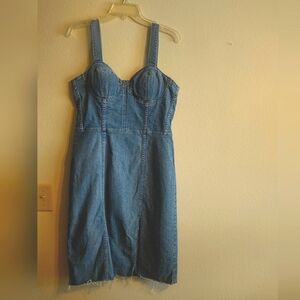 New GRLFRND Denim/Jean Dress